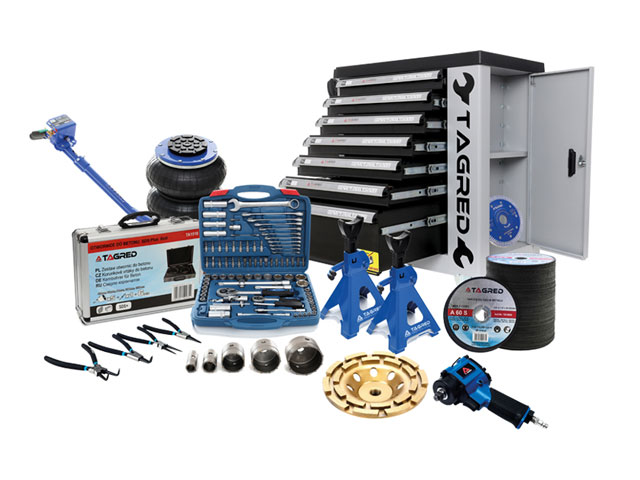 Generátory energie, kompresory, čerpadlá, nástroje a elektrické náradie